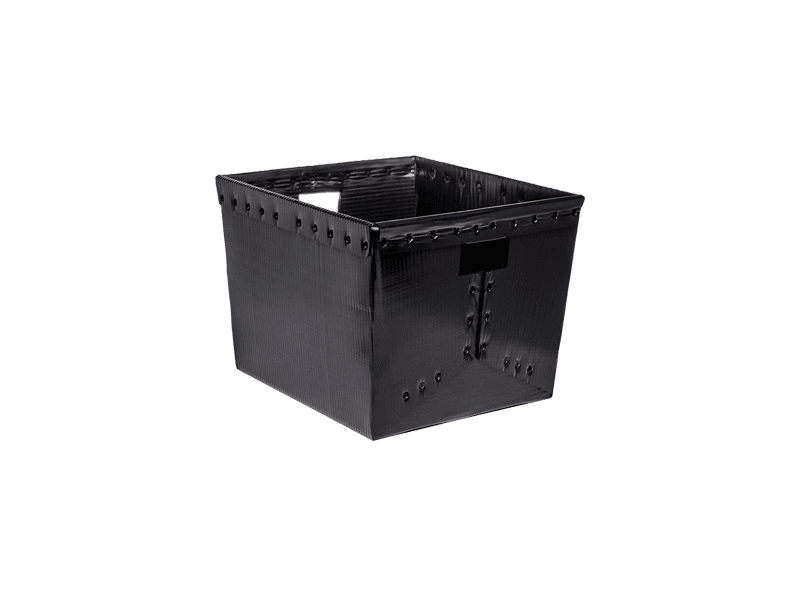 Corrugated Plastic Nestable Box 533 x 483 x 356